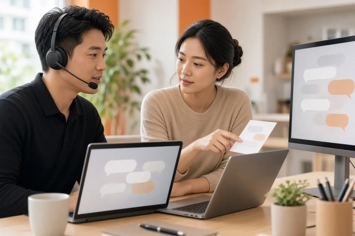 香港企業網站 AI 客服與查詢承接情境